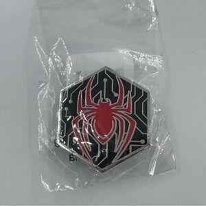 Funko Gamer Box Spider Man Symbol Enamel Pin GameStop Exclusive New in Package